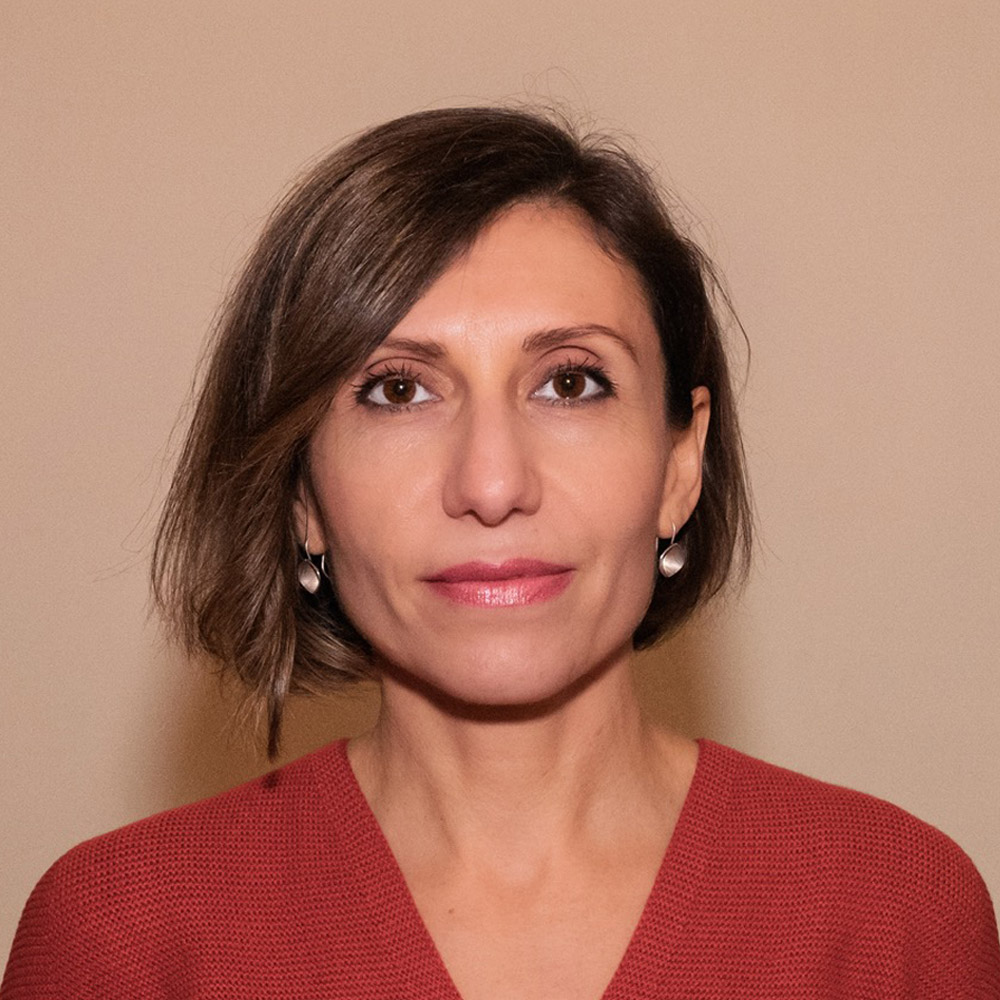 A headshot of the Clear Europe trainer, Lilit Poghosyen
